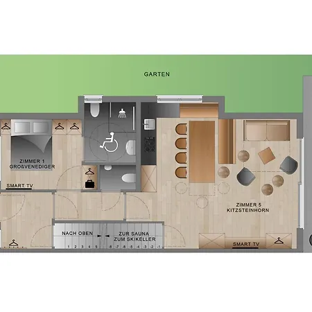木屋 Bergbiberhaus L 皮森多夫